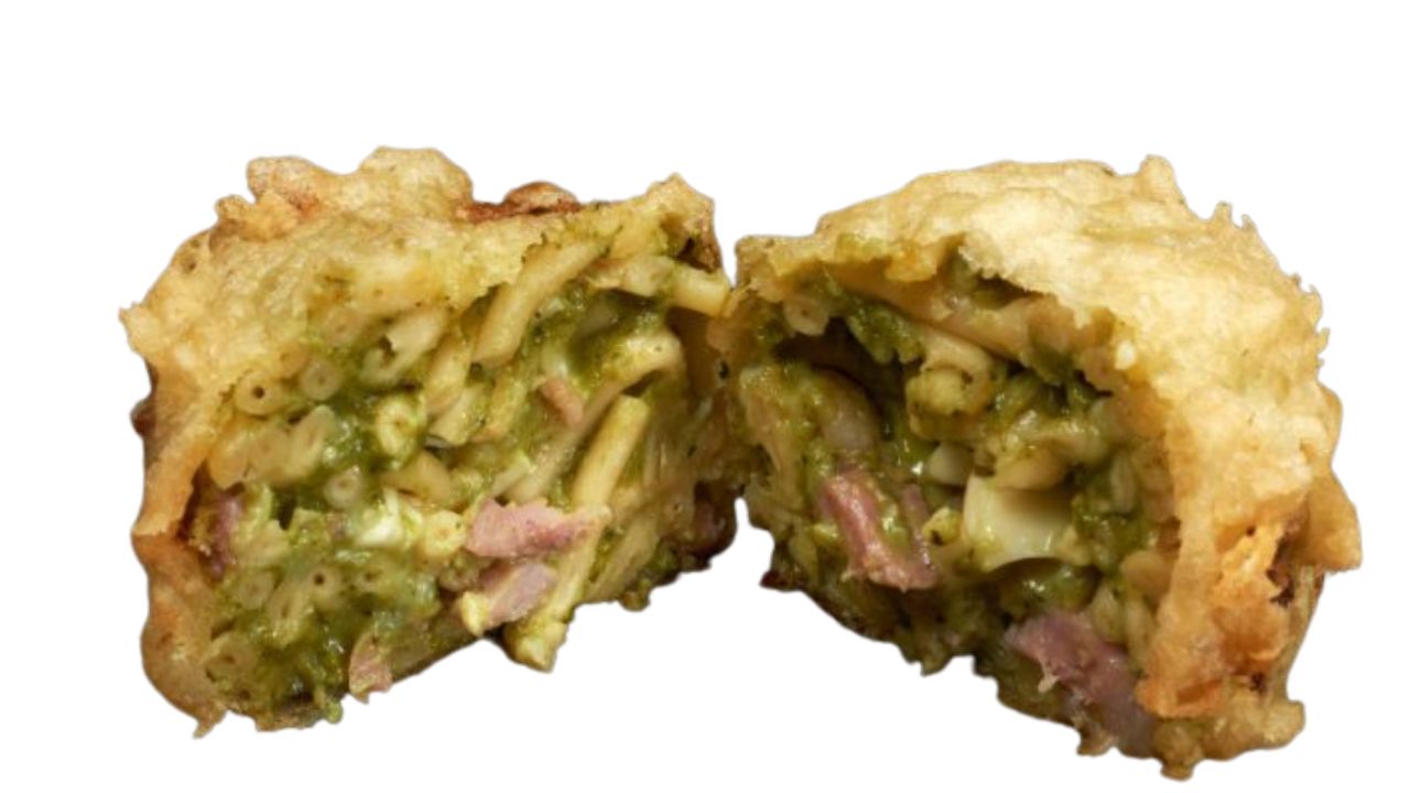 Pizza broccoli e salsiccia